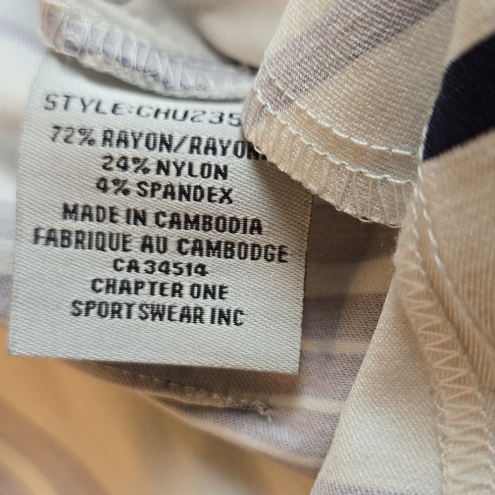 Jules & Leopold  Pull on Stripped Shorts Size XL - Picture 3 of 15